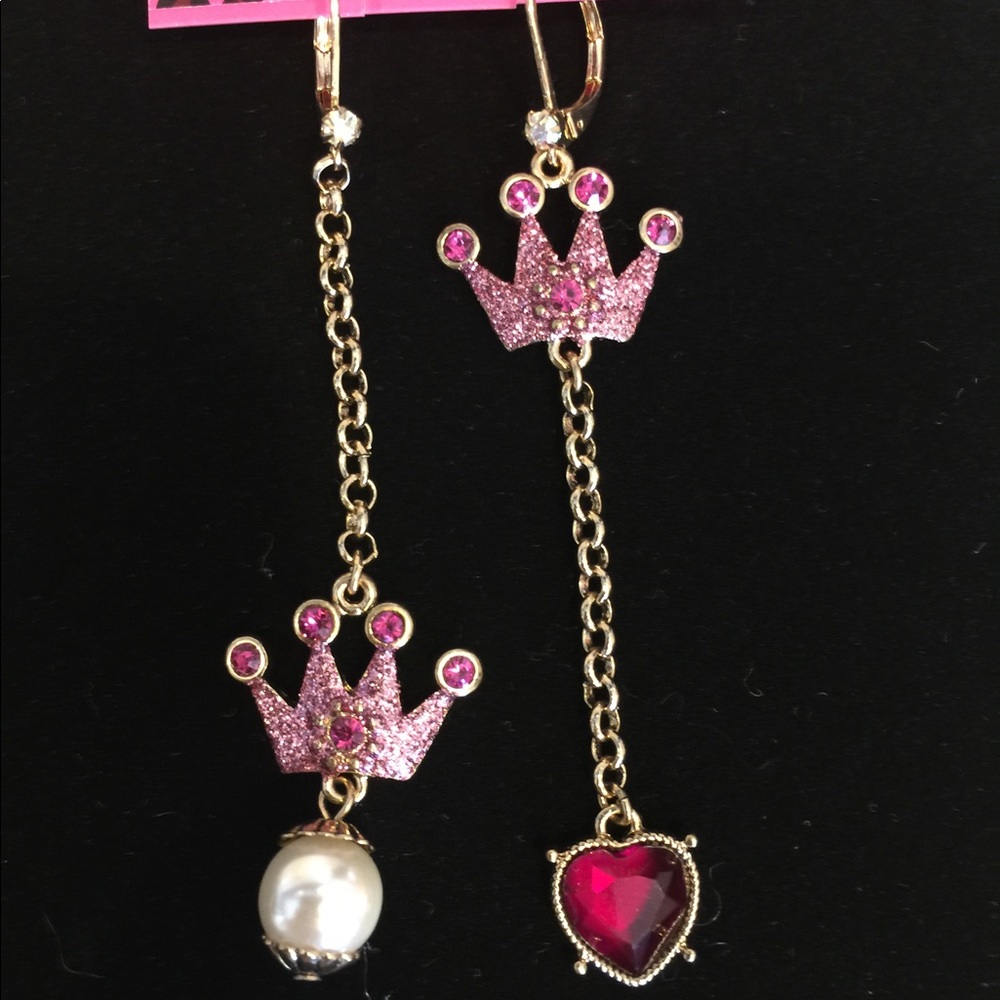 Betsey Johnson earrings, critter boost collection